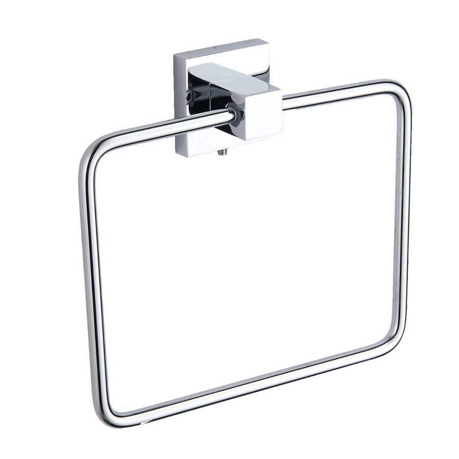 Pure Towel Ring – Modern Wall-Mounted Bathroom Accessory