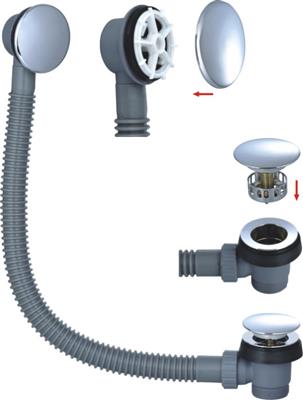 Bath Clicker Pop Up Waste