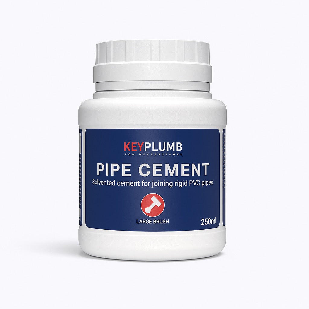 Key Plumb Pipe Cement – 250ml Solvent Weld Adhesive