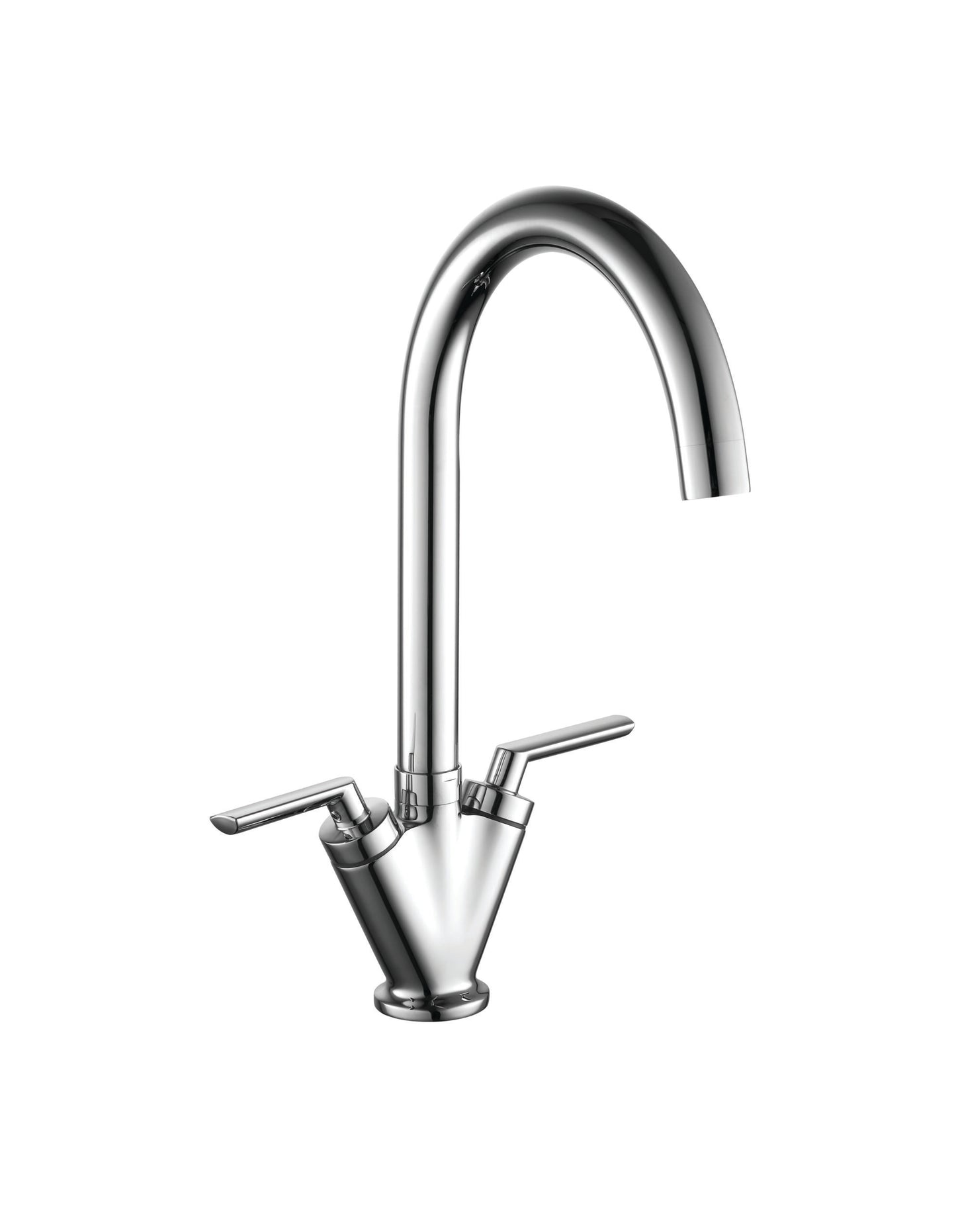 Flite Kitchen Sink Mixer Tap – Chrome, Single Lever Deck‐Mounted