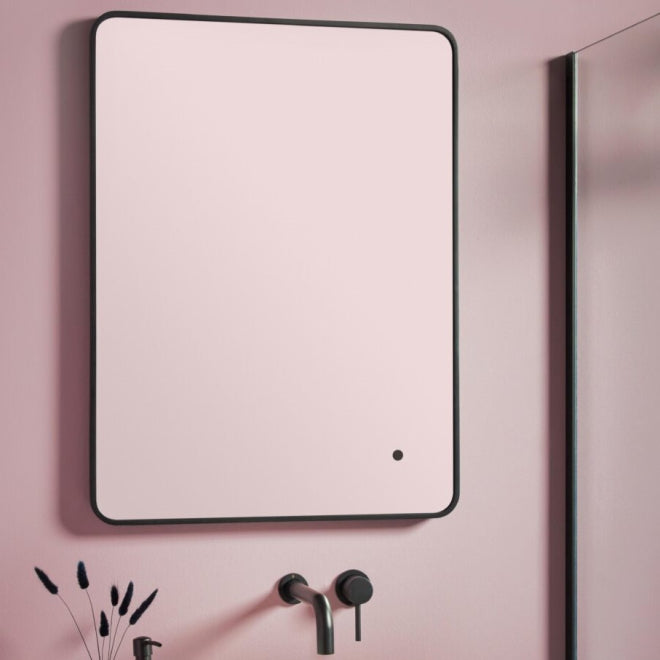 Alfie Soft Edge Led Mirror Black