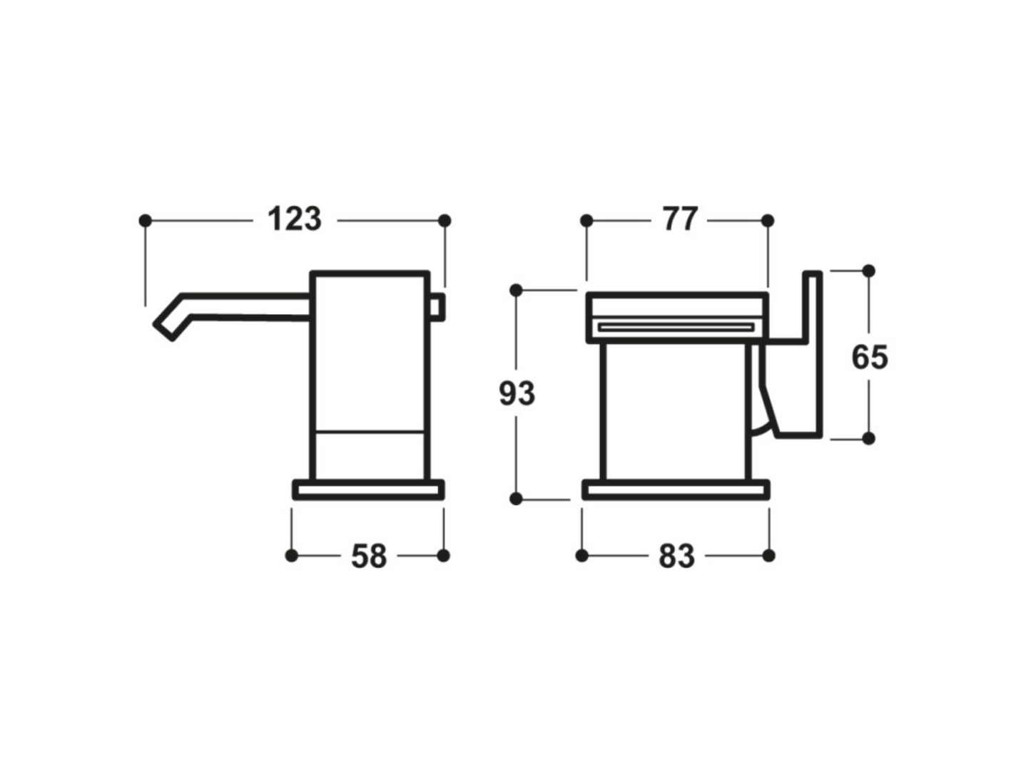Synergy Studio Q Basin Mixer