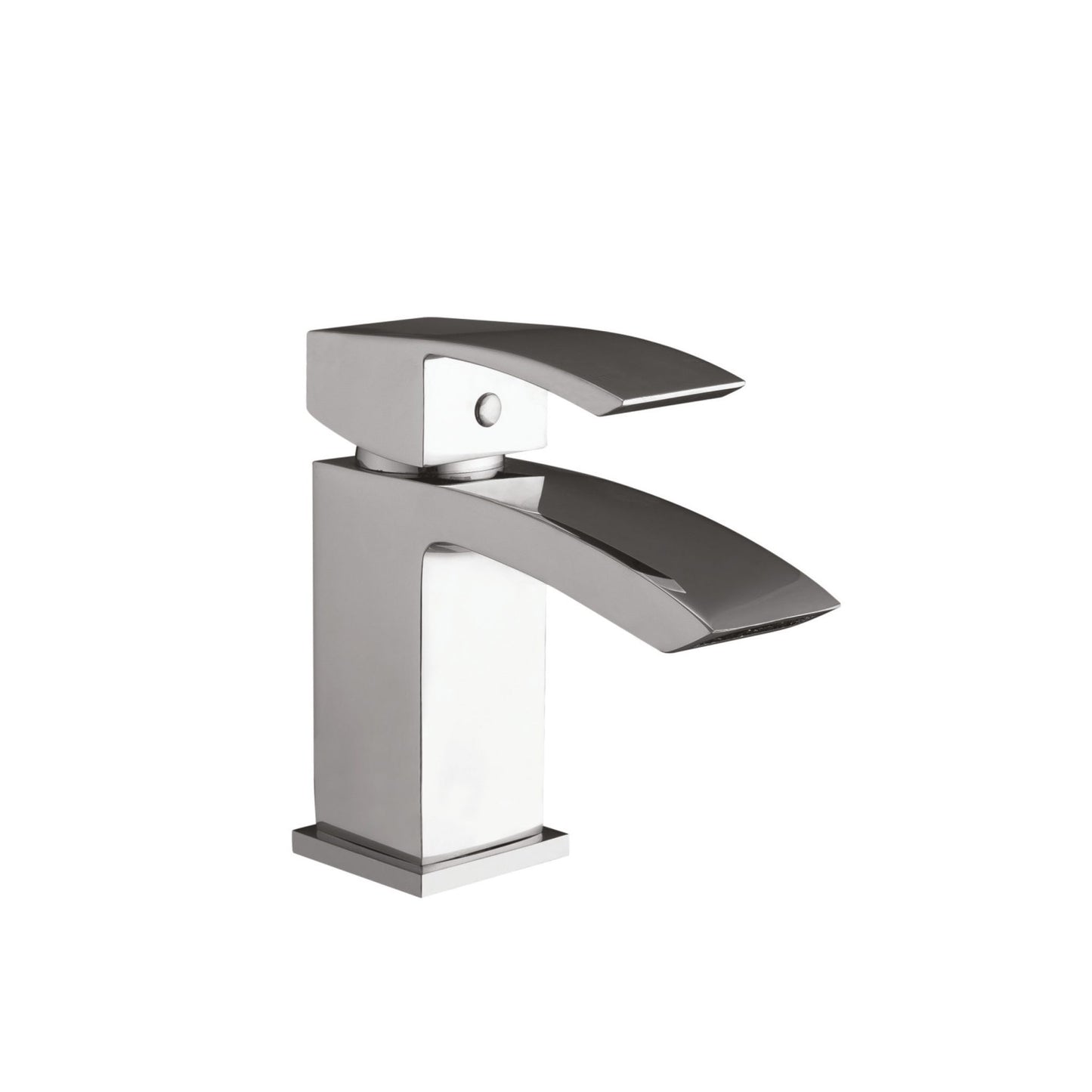 Descent Mono Basin Mixer with Push Waste – Chrome