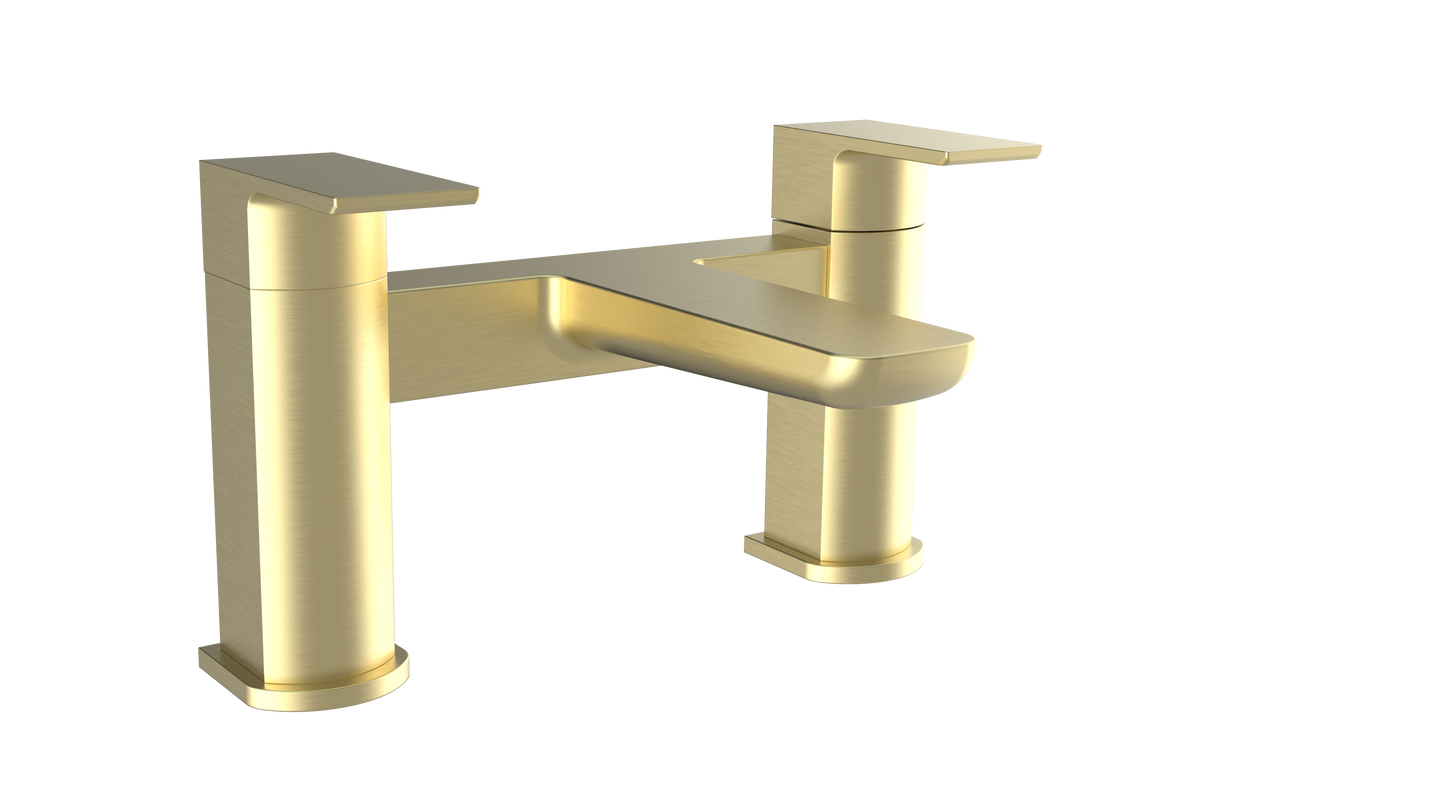Kolt Bath Filler Brushed Brass
