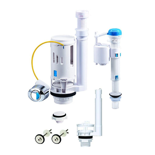 Evolve Universal Dual Flush Valve Spare Pack – Universal Bottom & Side Entry Repair Kit