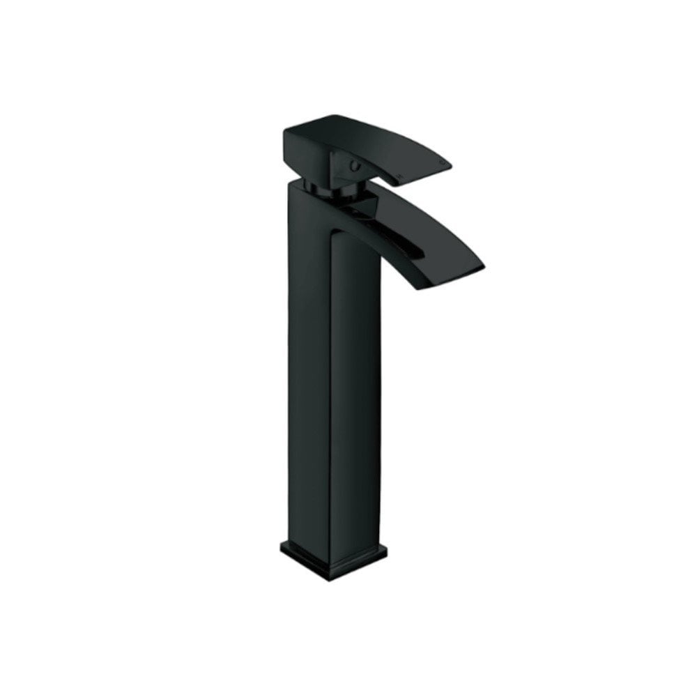 Fiuto Nero Hi Rise Mono Basin Mixer Black