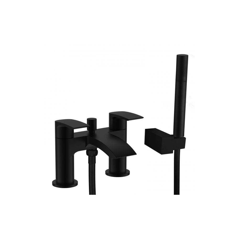 Nero Curve Bath Shower Mixer Black