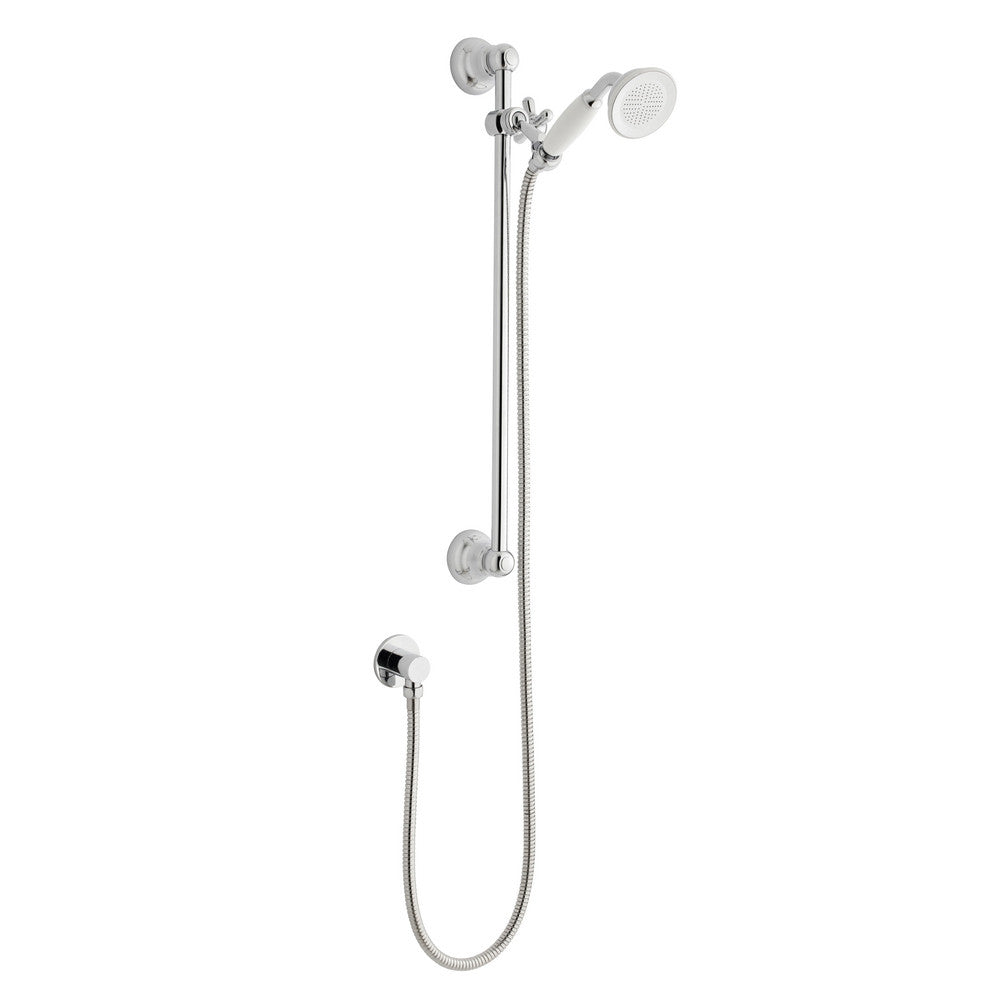 Traditional Slide Rail Shower Kit – Adjustable Riser, Handset & Hose