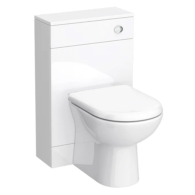 Kvit Pure 500mm WC Unit with Seat