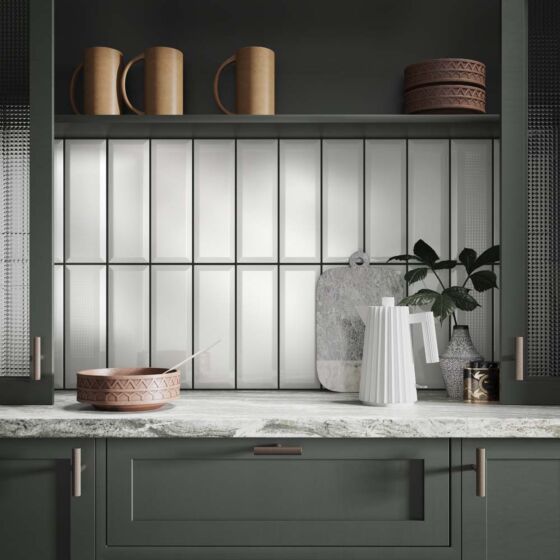 Metro White Ceramic Wall 100x300mm