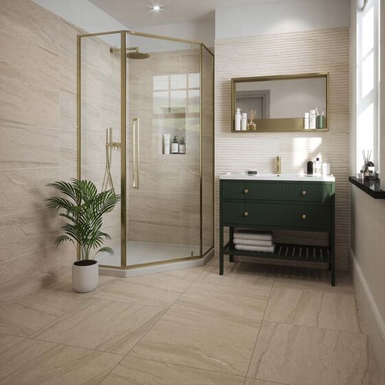 Laurent Beige Matt Porcelain W&F 600x600mm