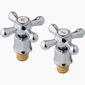 Tap Revier Kit Pair Traditional Basin