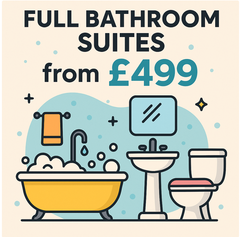 Full Bathroom Suites from £499