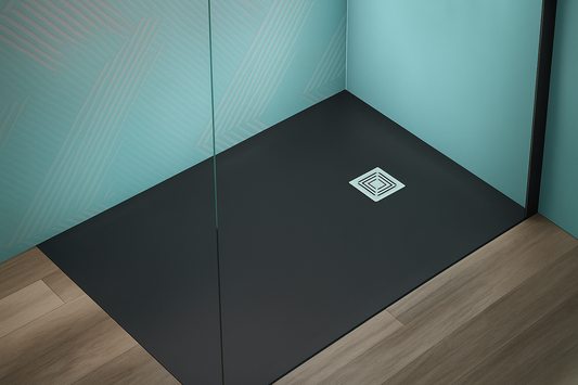 Black Stone Shower Tray – 1200 x 900mm