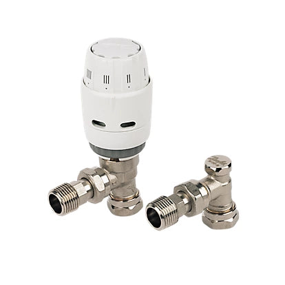 Danfoss Ras-C2 Angled Thermostatic Radiator Valve 15mm 013G605000