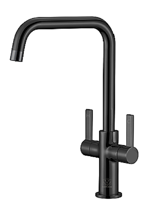 Desire Duo Tall Mono Kitchen Mixer Tap – U-Spout with Paddle Handle