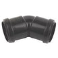 Bulk Buy – 32mm 45° Solvent Weld Elbow (Black)