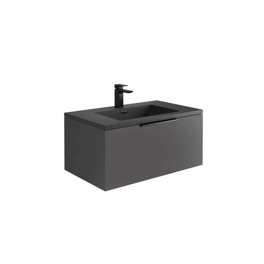 Ambience Basin Grey 80 x 48