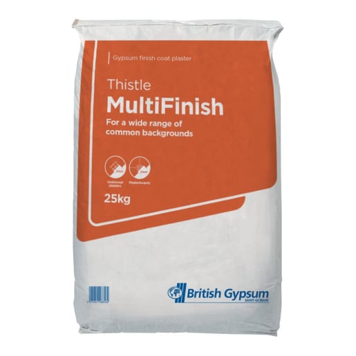 Multi Finish Plaster – 25kg Smooth Wall & Ceiling Finishing Plaster