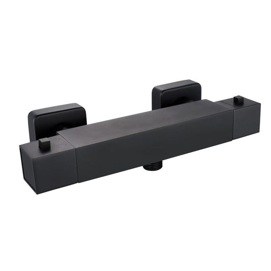 Black Exposed Thermostatic Valve