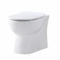 Belini Rimless Back‑to‑Wall Toilet Pan – 430 mm Height, Rimless Ceramic