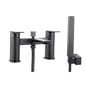 Muro Black Bath Shower Mixer – Matt Black Finish