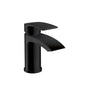 Belini Black Mono Basin Mixer Tap – Matt Black, Includes Click‑Waste