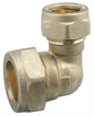 Compression 22mm x 15mm Reducing Elbow