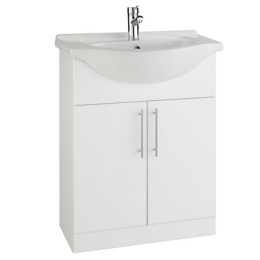 Impakt 650 mm Floor-Standing Vanity Unit – Contemporary Bathroom Storage