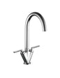 Flite Kitchen Sink Mixer Tap – Chrome, Single Lever Deck‐Mounted