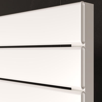 Maple Heated Towel Rail – 1390 x 500mm White
