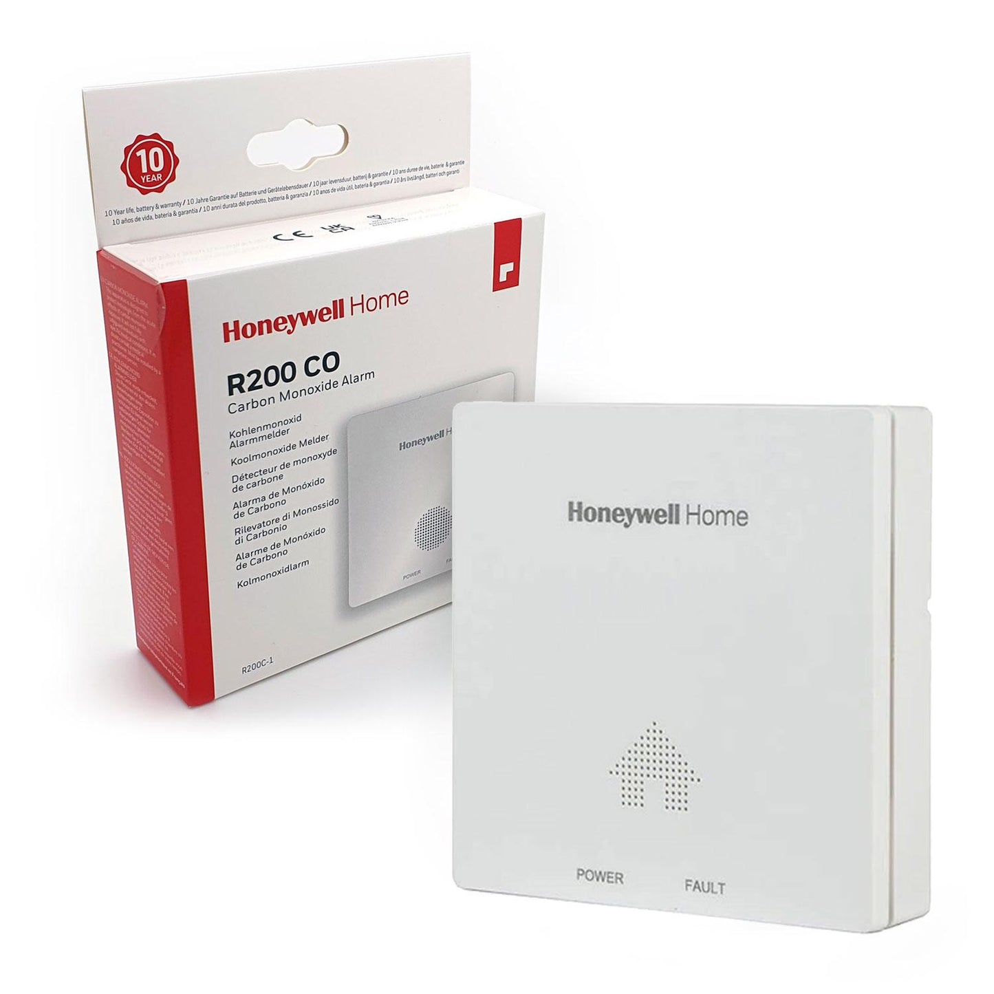 Honeywell Home R200C-1 Carbon Monoxide Alarm