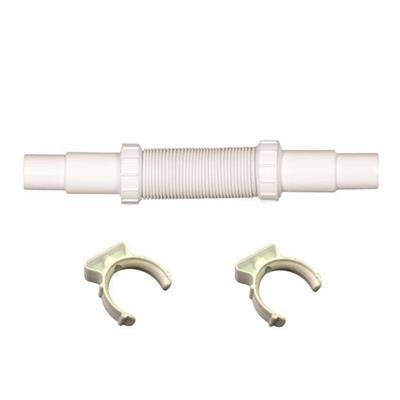 Short Flexi Waste Pipe – 32mm to 40mm Universal Flexible Waste Connector