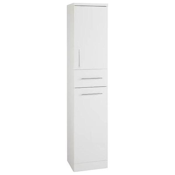 Impakt 350 mm Tall Bathroom Storage Unit – Slim Floor‑Standing Cabinet