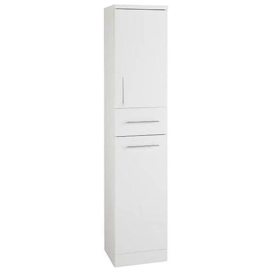 Impakt 350 mm Tall Bathroom Storage Unit – Slim Floor‑Standing Cabinet