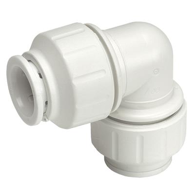 Speedfit 90° Reducer Elbow – 15mm x 10mm Push-Fit Pipe Fitting