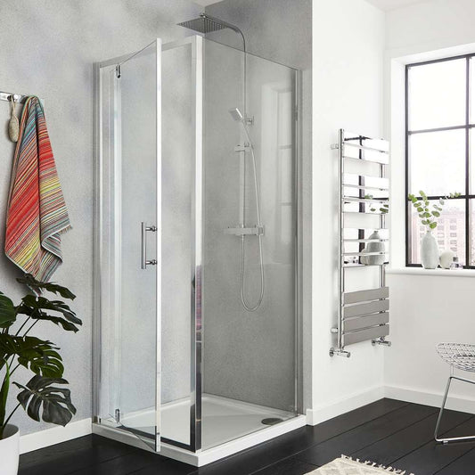 KV6 700mm Shower Side Panel – Frameless Glass