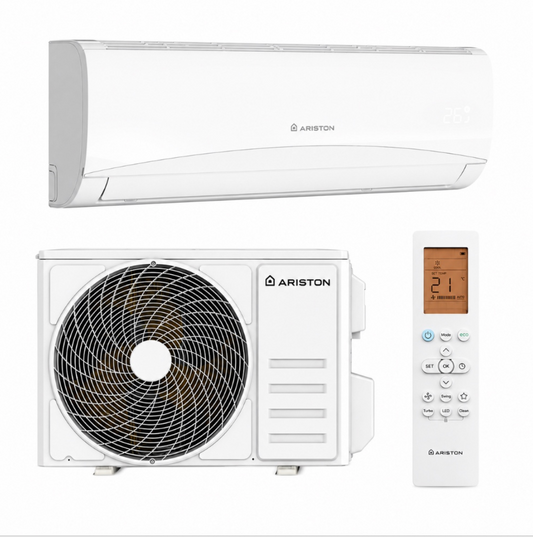 Ariston Prios Net 35MUA1 Wall-Mounted Split Air Conditioner (3.5kW / 12,000 BTU) with Built-In Wi-Fi