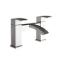Descent Bath Filler Mixer – 3‑Hole Deck or Wall-Mounted, Chrome