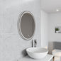Vista 600 mm Circular LED Bathroom Mirror – Touch & Demister
