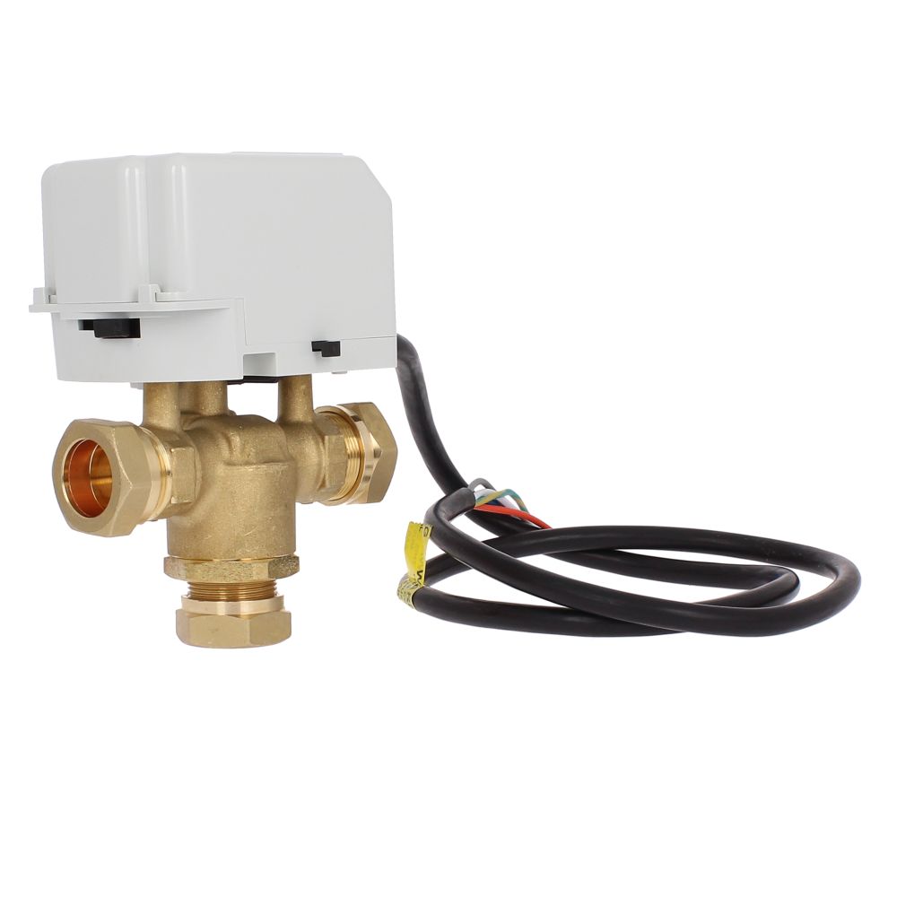 Mid Position Drayton Mid Position 3-Port Valve 22mm APP | Central Heating Control ...