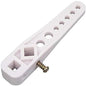 Adjustable Lift Arm for Cistern – White Plastic Toilet Flush Arm
