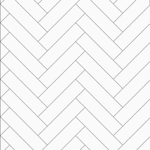 Chevron White Deluxe PVC Wall Panel – 1 × 2.4 m, 10 mm Thickness