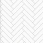Chevron White Deluxe PVC Wall Panel – 1 × 2.4 m, 10 mm Thickness