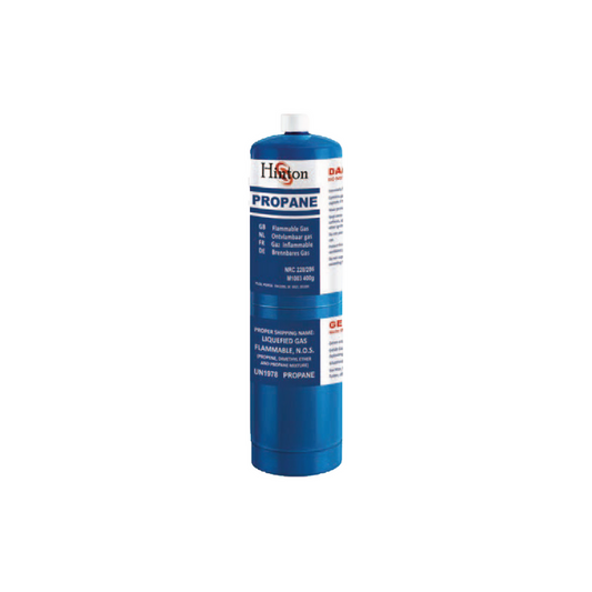 Hinton Disposable Propane Gas Cylinder (400g) [12 Pack]