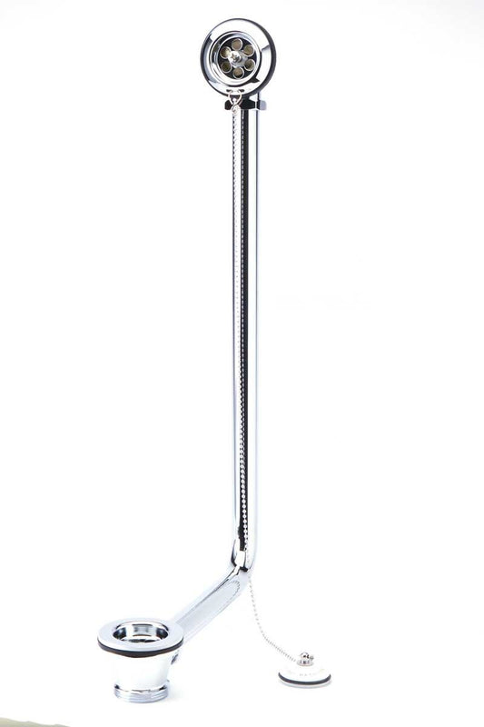 Exposed Bath Waste – Chrome Finish
