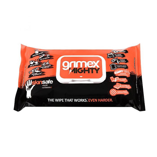 Grimex Disposable Mighty Wipes – XXL 40 × 25 cm Industrial Wipes (Pack of 40)
