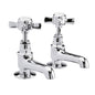 Royal Basin Taps – Pair (Chrome Finish)