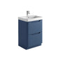 Ella 600mm Floor Standing Vanity Unit – Deep Blue
