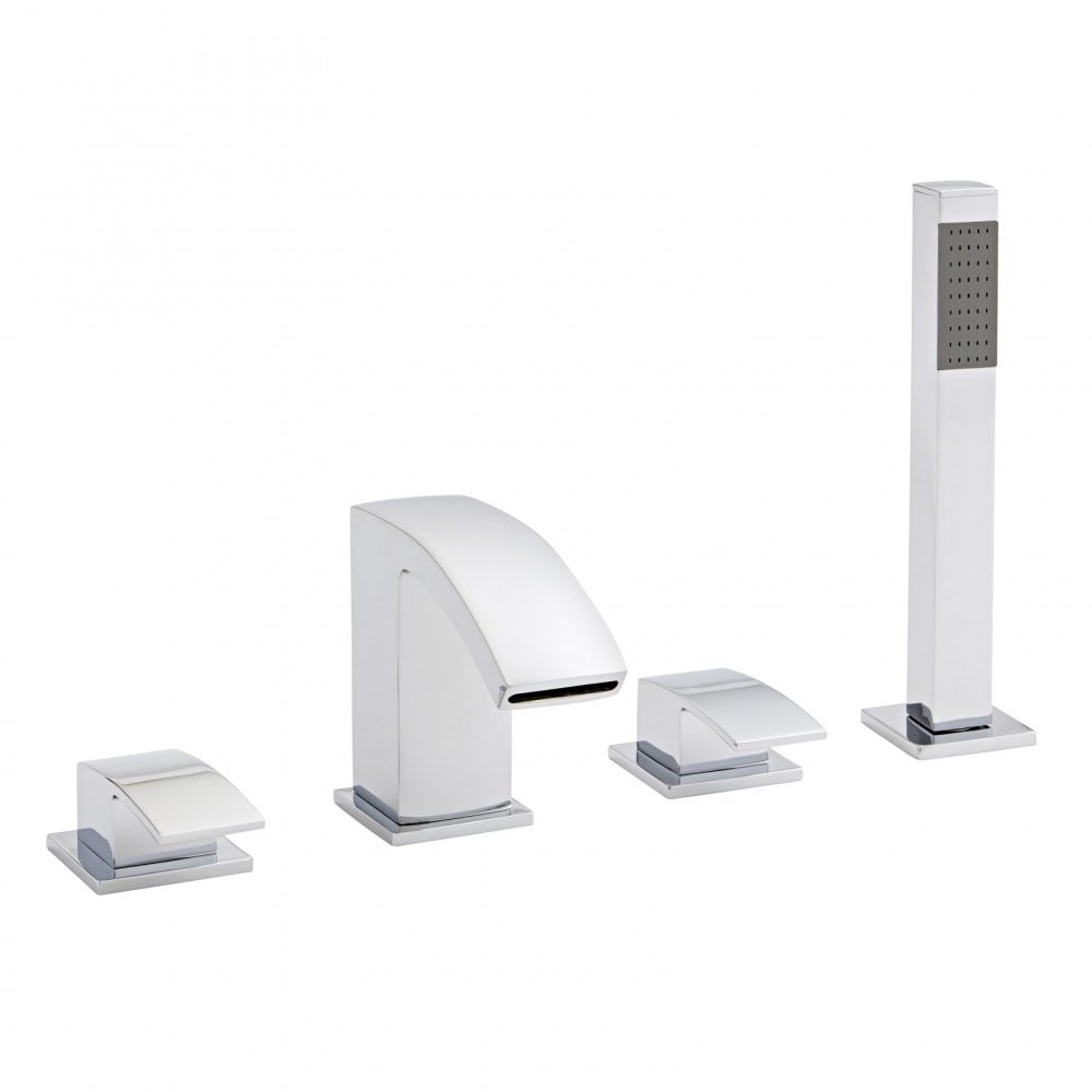 Flare 4 Hole Bath Shower Mixer